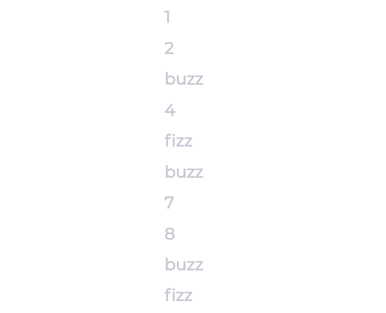 fizzbuzz